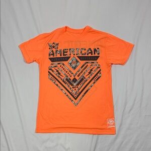 American Fighter Neon Orange Reflective Tee
